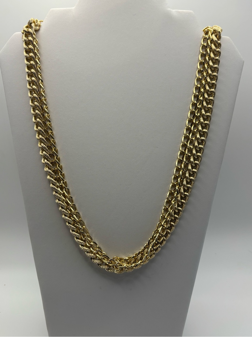 Vintage Emmons Triple Layer Necklace